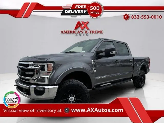 Gray 2022 Ford Super Duty F-250 SRW LARIAT for sale in Houston, TX