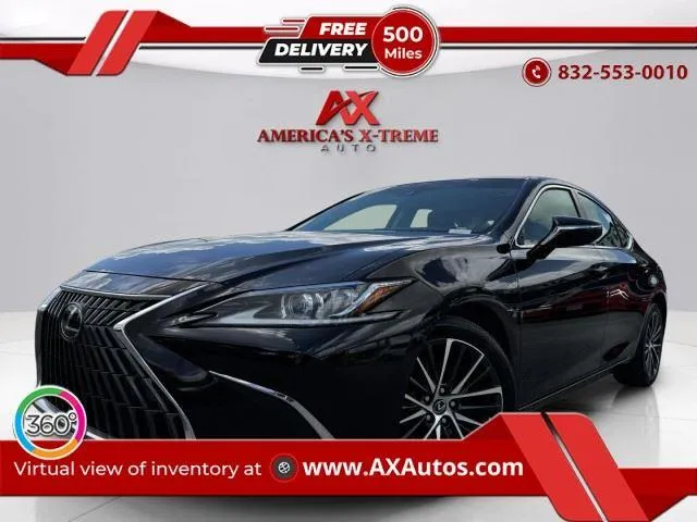 Black 2022 Lexus ES 250 for sale in Houston, TX