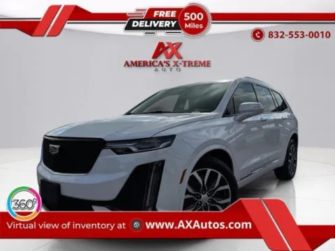 White 2024 Cadillac XT6 AWD Sport for sale in Houston, TX