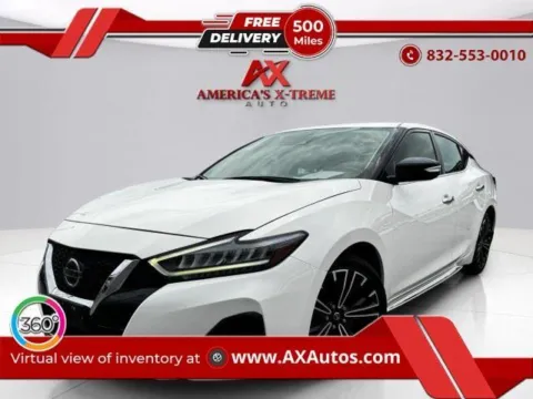 White 2022 Nissan Maxima SV for sale in Houston, TX