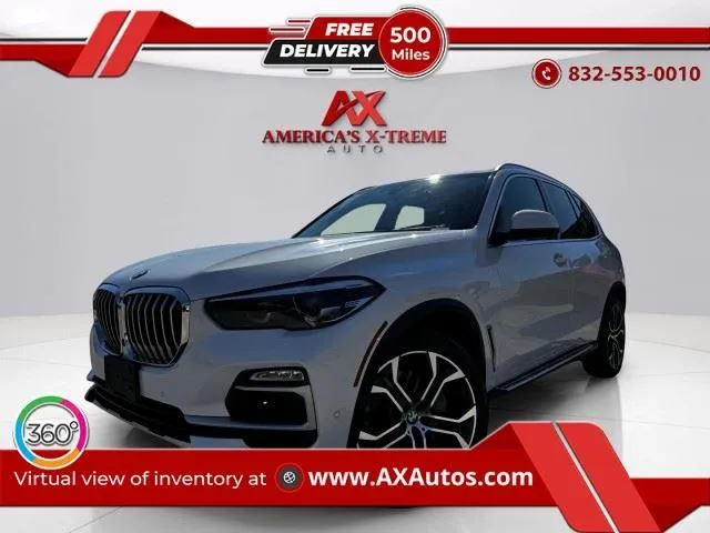 White 2020 BMW X5 xDrive50i for sale in Houston, TX