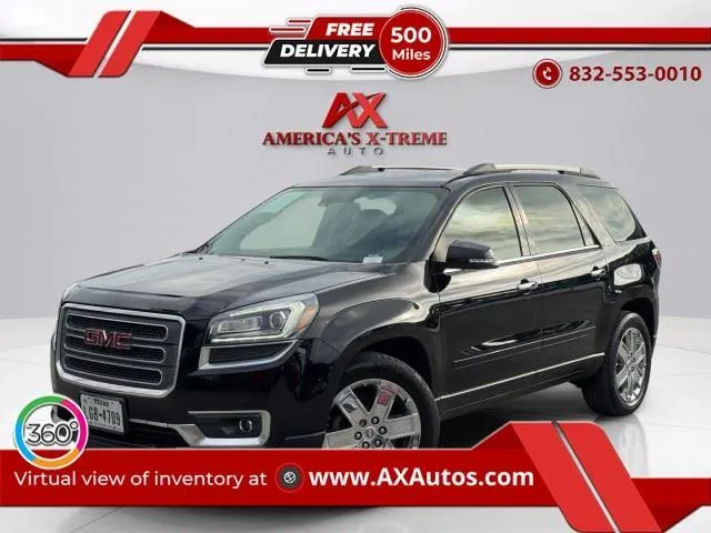 Black 2017 GMC Acadia Limited for sale in Houston, TX