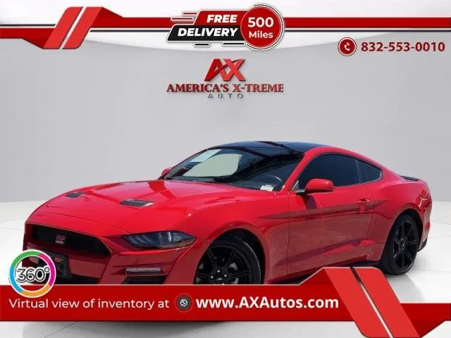 Red 2019 Ford Mustang EcoBoost for sale in Houston, TX