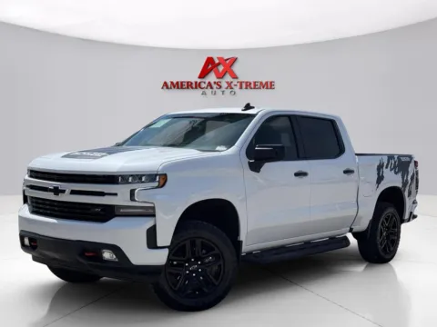 White 2021 Chevrolet Silverado 1500 LT Trail Boss for sale in Houston, TX
