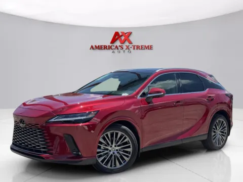 Red 2024 Lexus RX 350 Luxury for sale in Houston, TX