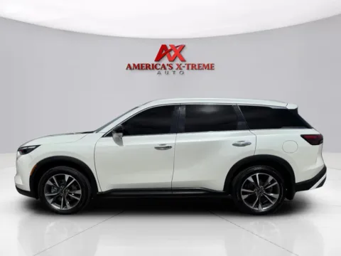 Photos of 2022 INFINITI QX60 LUXE for sale in Houston, TX at America's Xtreme Auto