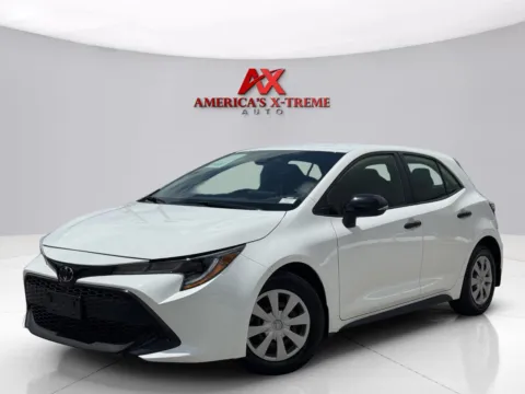 White 2022 Toyota Corolla Hatchback SE for sale in Houston, TX