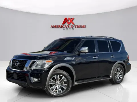 Black 2018 Nissan Armada SL for sale in Houston, TX