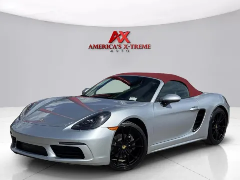 Silver 2018 Porsche 718 Boxster 718 BOXSTER for sale in Houston, TX