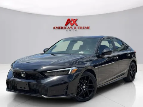 Black 2025 Honda Civic Hybrid Sport for sale in Houston, TX