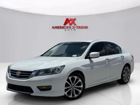 White 2013 Honda Accord Sdn Sport for sale in Houston, TX