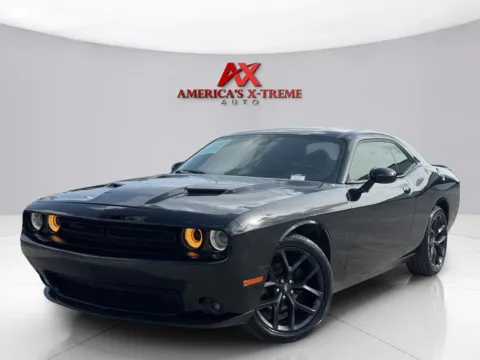 Black 2021 Dodge Challenger SXT for sale in Houston, TX