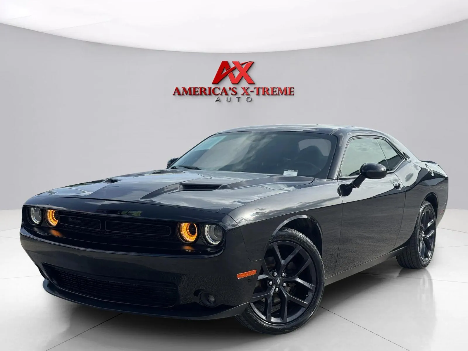 Black 2021 Dodge Challenger SXT for sale in Houston, TX