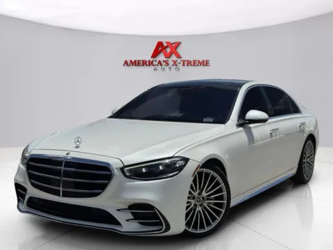 White 2021 Mercedes-Benz S-Class S 580 for sale in Houston, TX