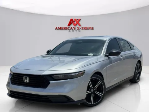 Silver 2024 Honda Accord Hybrid Sport for sale in Houston, TX