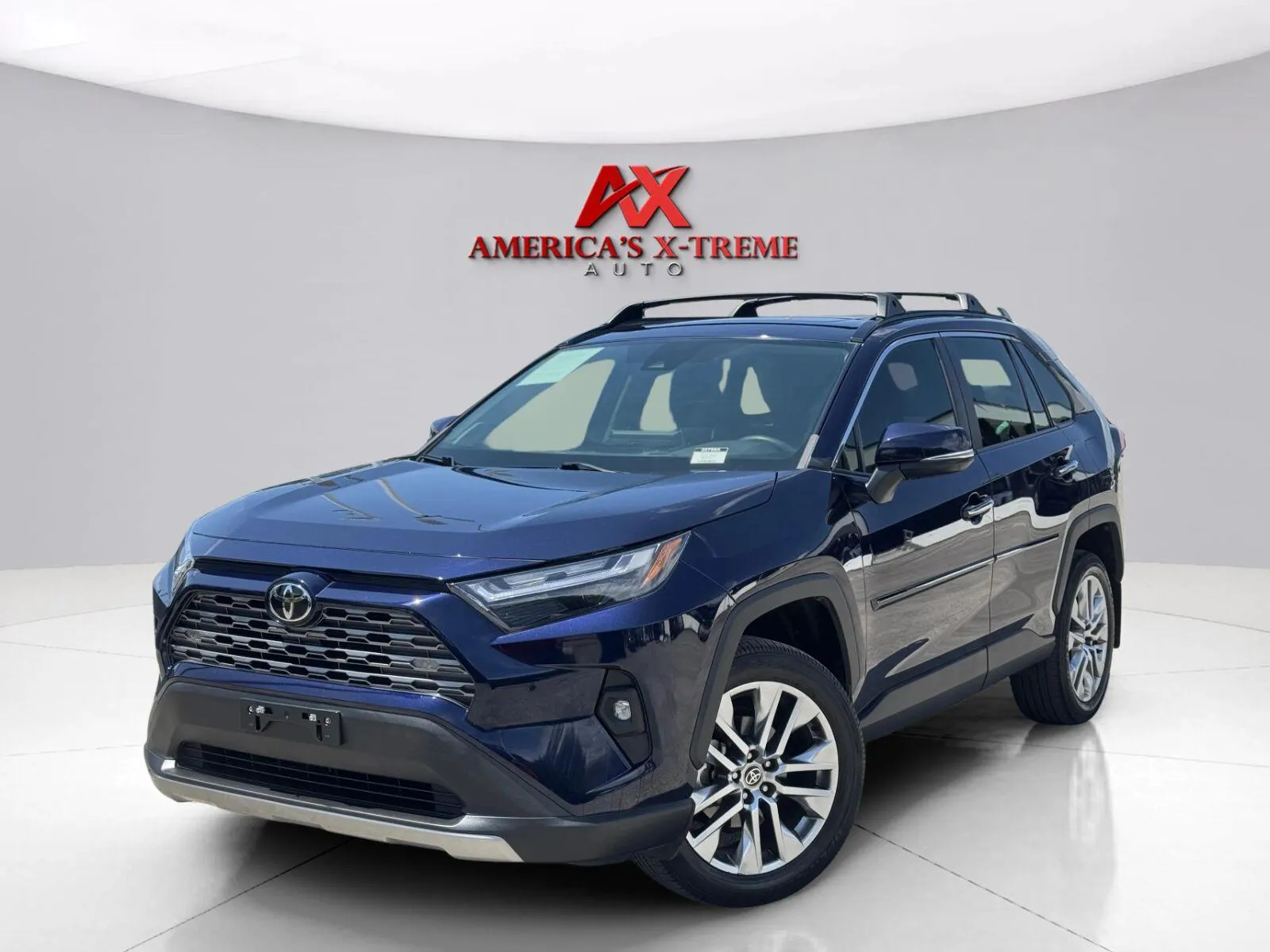 Blue 2022 Toyota RAV4 Limited for sale in Houston, TX