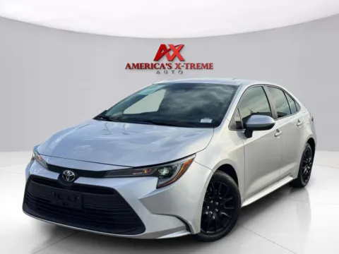 Silver 2023 Toyota Corolla LE for sale in Houston, TX