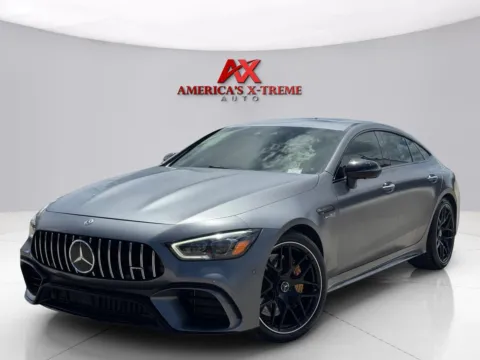Gray 2019 Mercedes-Benz AMG GT 63 for sale in Houston, TX