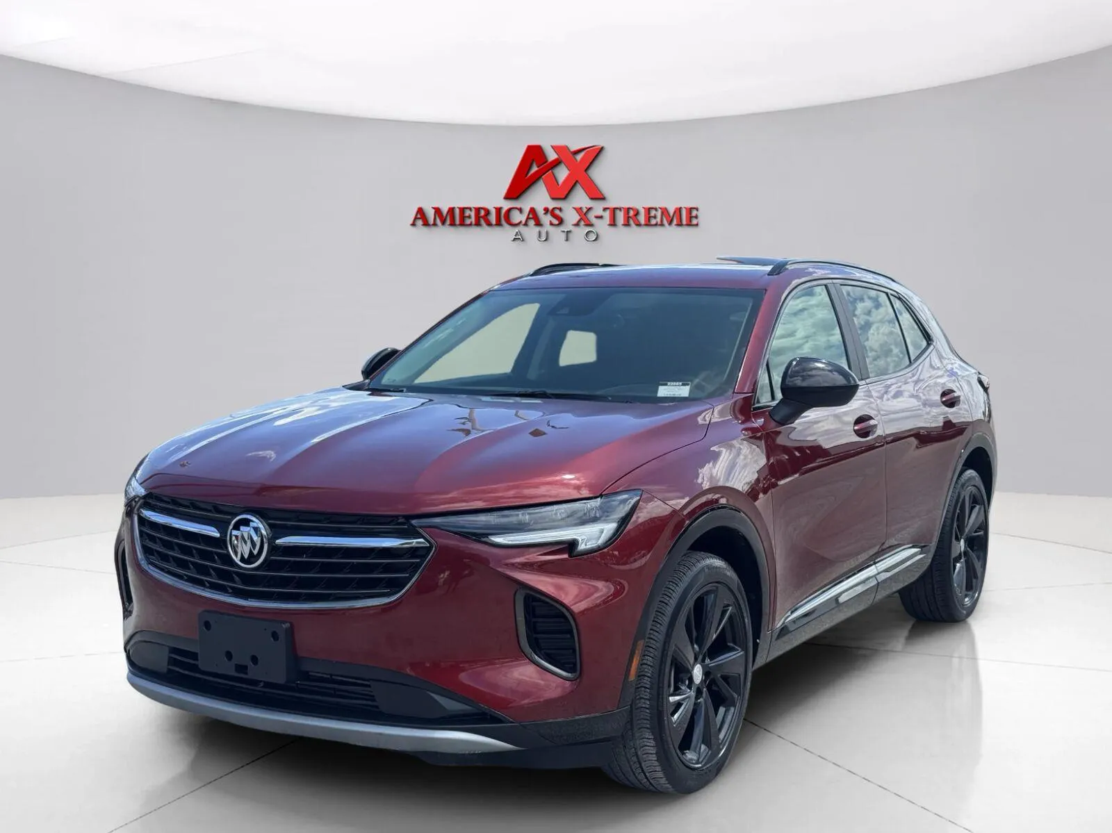 Red 2021 Buick Envision Preferred for sale in Houston, TX