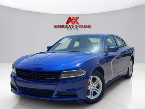 Blue 2022 Dodge Charger SXT for sale in Houston, TX