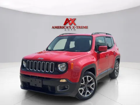 Red 2015 Jeep Renegade Latitude for sale in Houston, TX