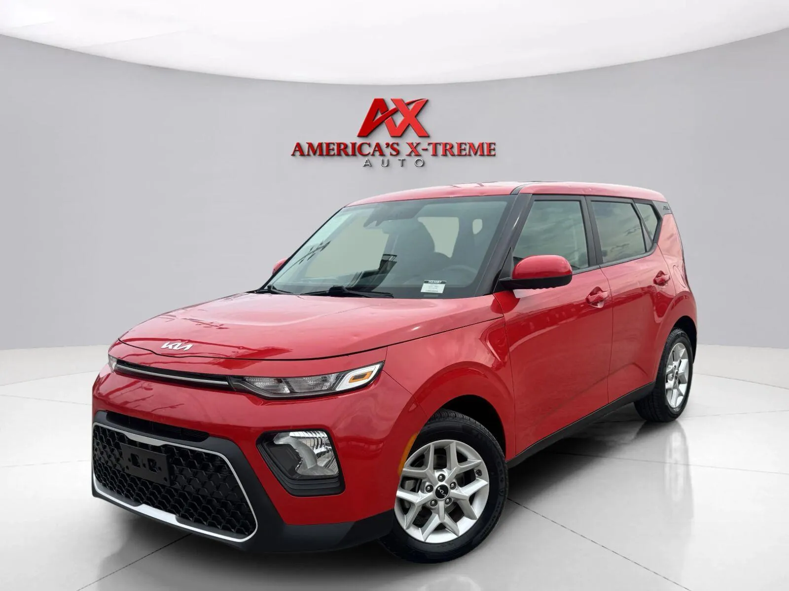 Red 2022 Kia Soul LX for sale in Houston, TX
