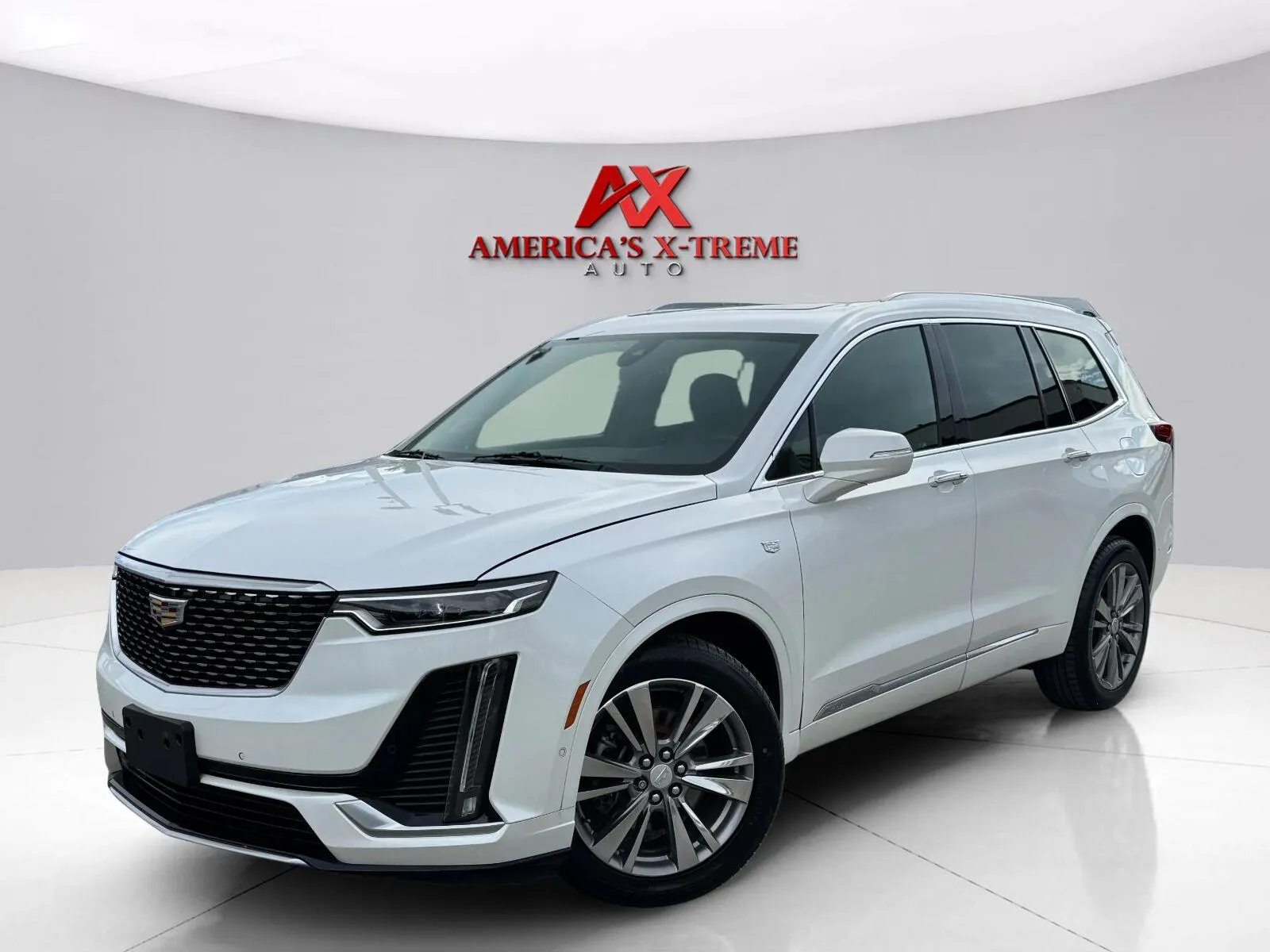 White 2022 Cadillac XT6 Premium Luxury for sale in Houston, TX