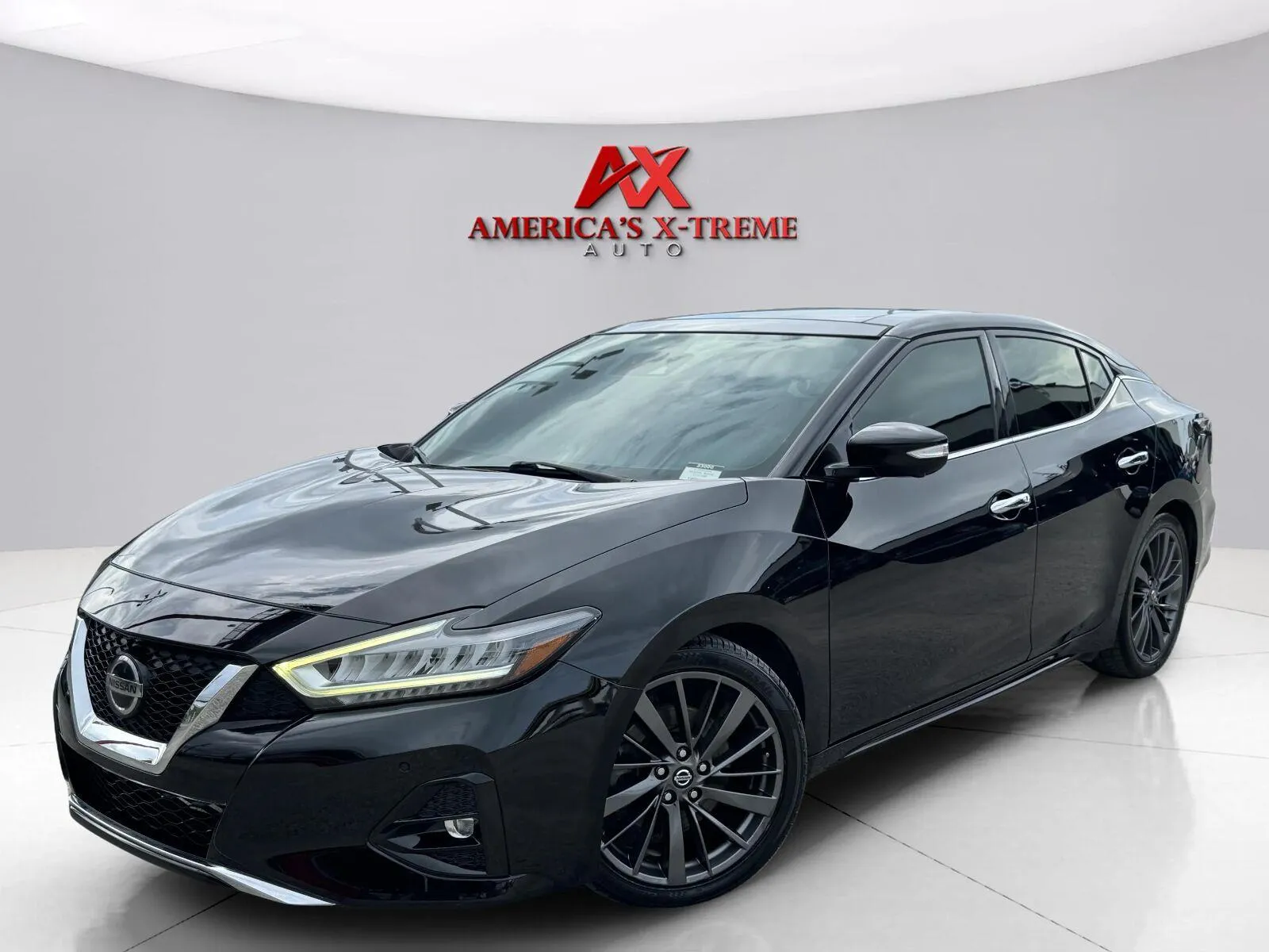 Black 2020 Nissan Maxima Platinum for sale in Houston, TX