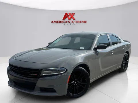 Gray 2018 Dodge Charger SXT for sale in Houston, TX
