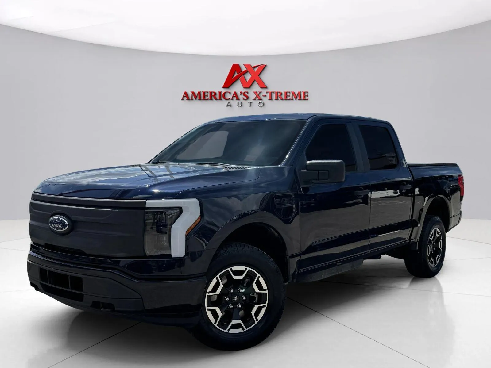 Blue 2022 Ford F-150 Lightning Pro for sale in Houston, TX