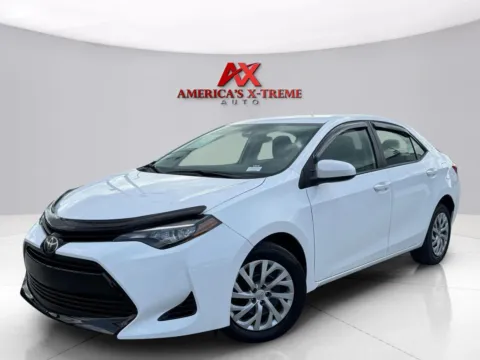White 2017 Toyota Corolla L for sale in Houston, TX
