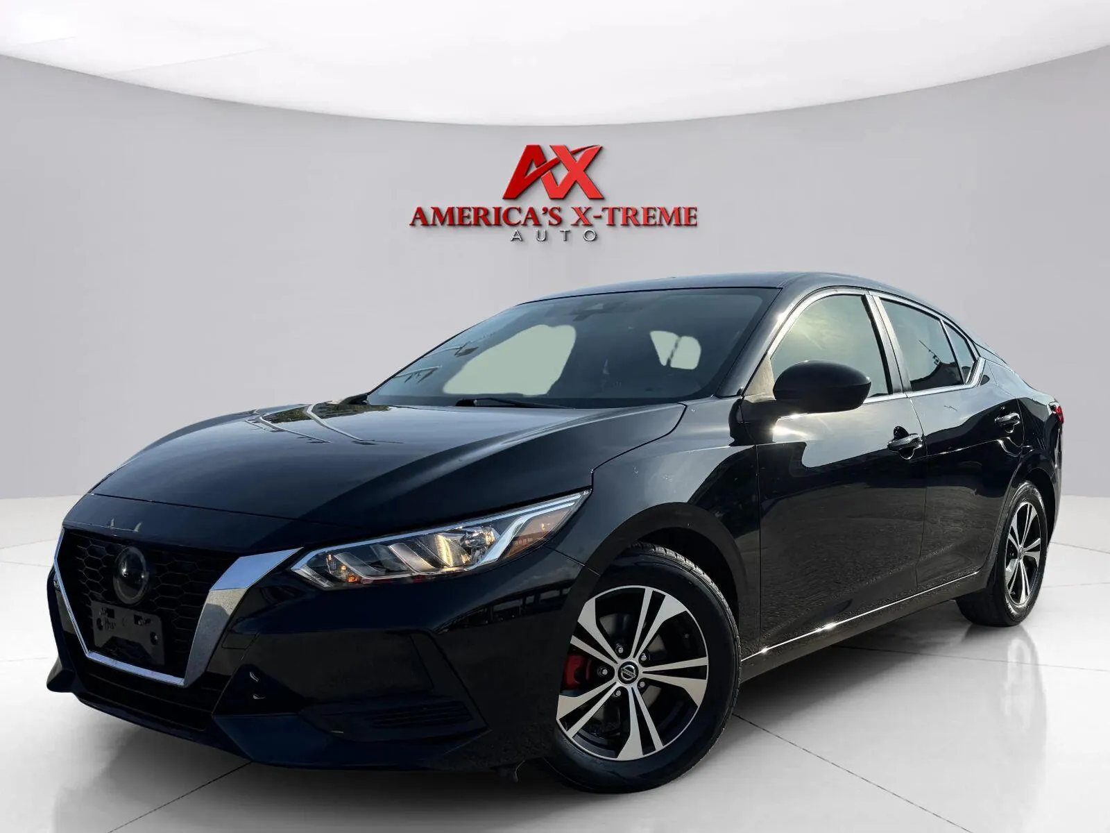 Black 2023 Nissan Sentra SV for sale in Houston, TX