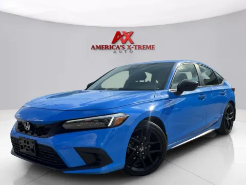 Blue 2024 Honda Civic Sport for sale in Houston, TX