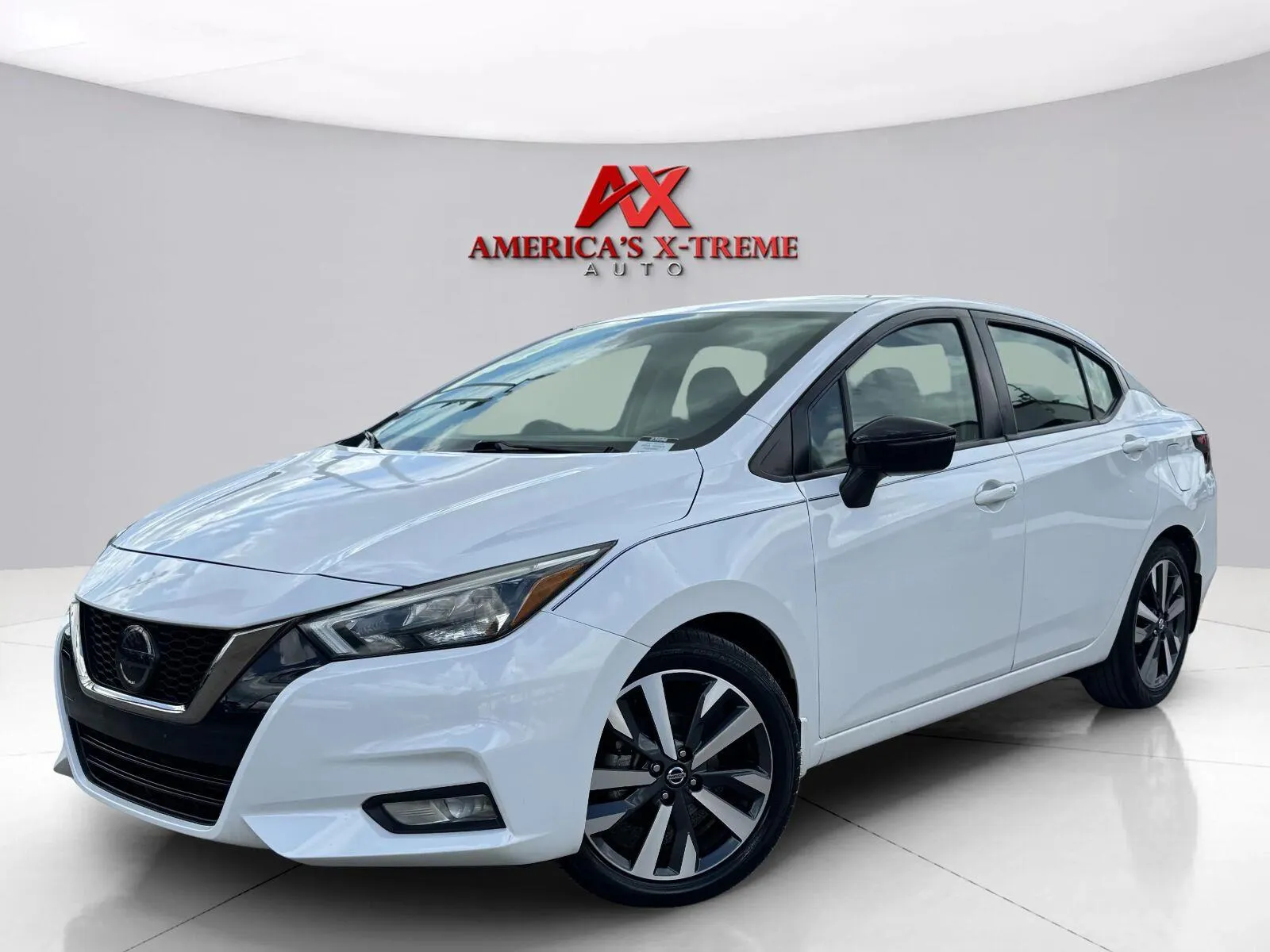 White 2021 Nissan Versa SR for sale in Houston, TX
