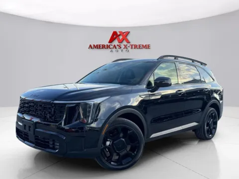 Black 2026 Kia Sorento X-Line EX for sale in Houston, TX