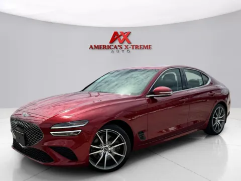 Red 2023 Genesis G70 3.3T for sale in Houston, TX