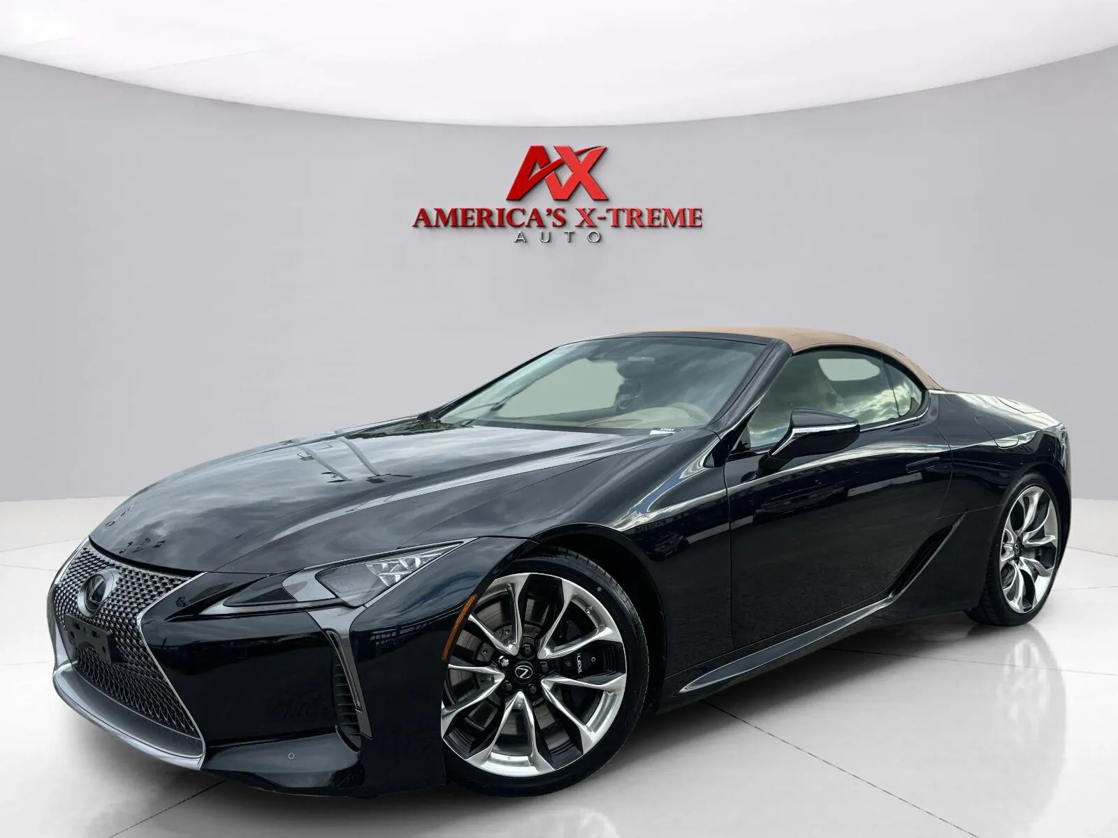 Black 2021 Lexus LC 500 for sale in Houston, TX