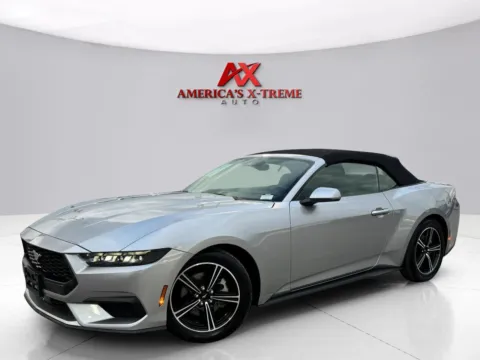 Silver 2025 Ford Mustang EcoBoost Premium for sale in Houston, TX
