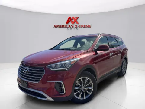 Red 2018 Hyundai Santa Fe SE for sale in Houston, TX