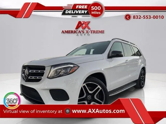 White 2018 Mercedes-Benz GLS 550 for sale in Houston, TX