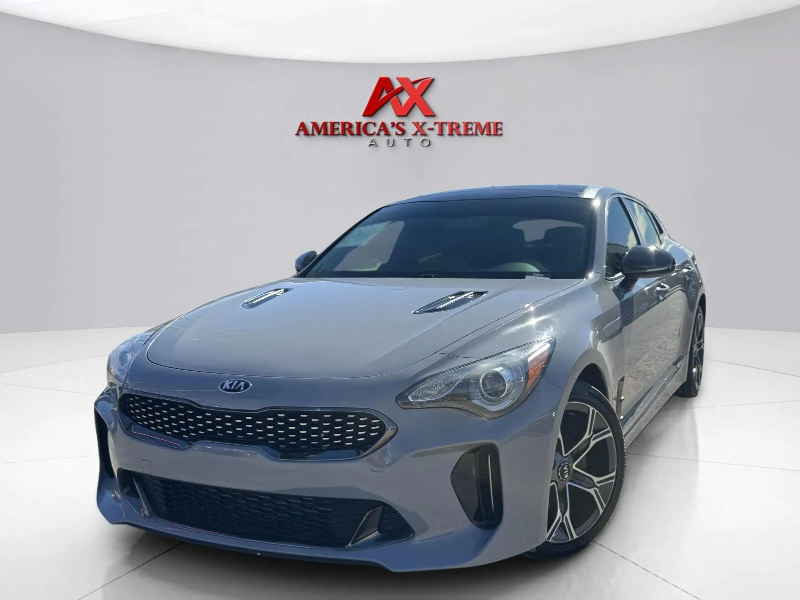 Silver 2021 Kia Stinger GT-Line for sale in Houston, TX