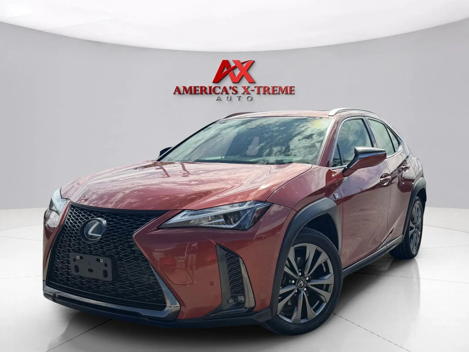 Orange 2019 Lexus UX 200 F SPORT for sale in Houston, TX