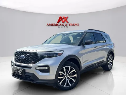 Silver 2020 Ford Explorer ST for sale in Houston, TX