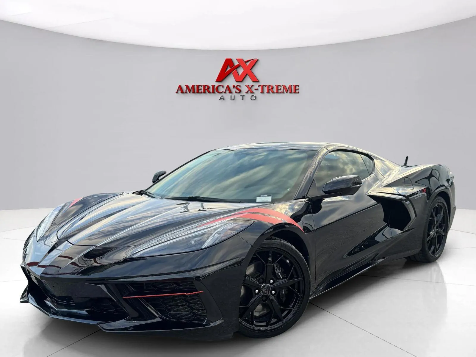 Black 2022 Chevrolet Corvette 1LT for sale in Houston, TX