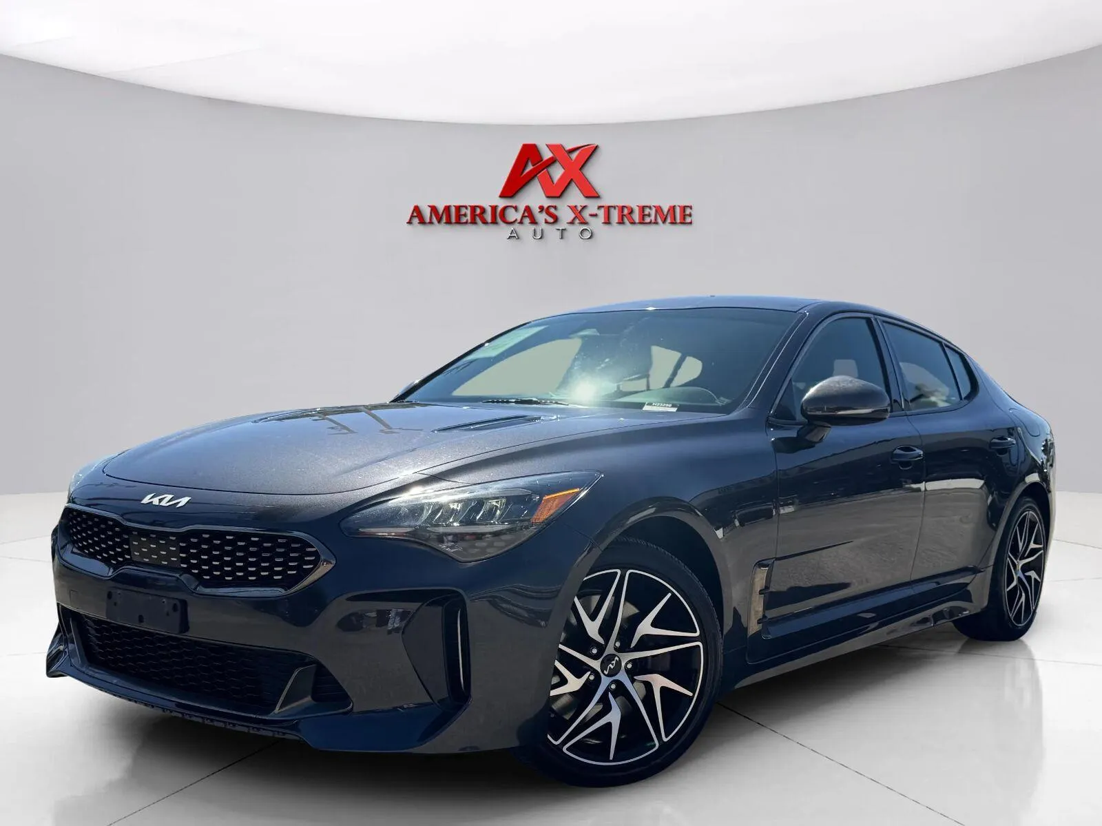 Gray 2022 Kia Stinger GT-Line for sale in Houston, TX