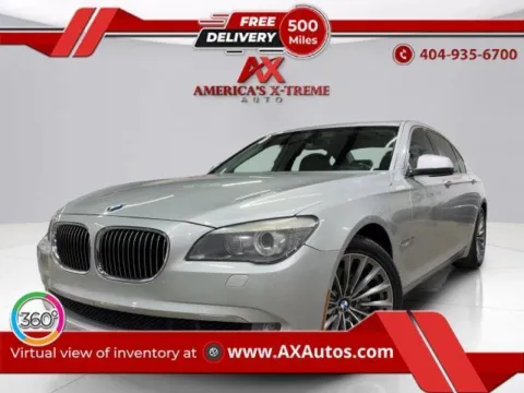Silver 2012 BMW 7 Series 740Li for sale in Atlanta, GA
