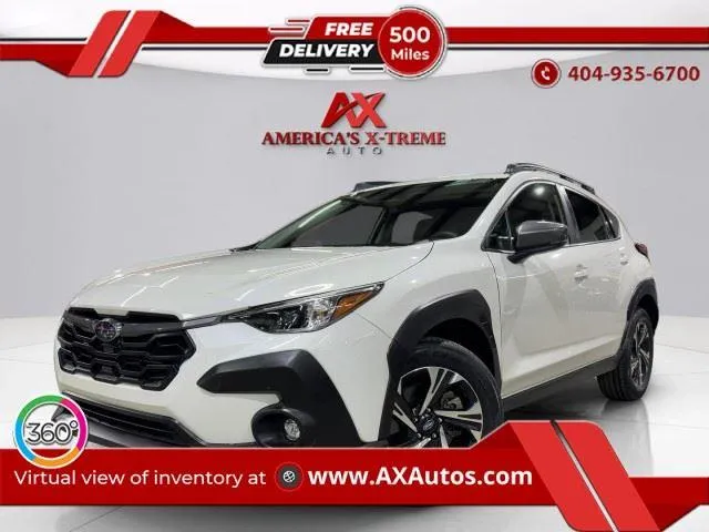 White 2024 Subaru Crosstrek Premium for sale in Atlanta, GA