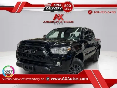 Black 2023 Toyota Tacoma SR5 V6 for sale in Atlanta, GA