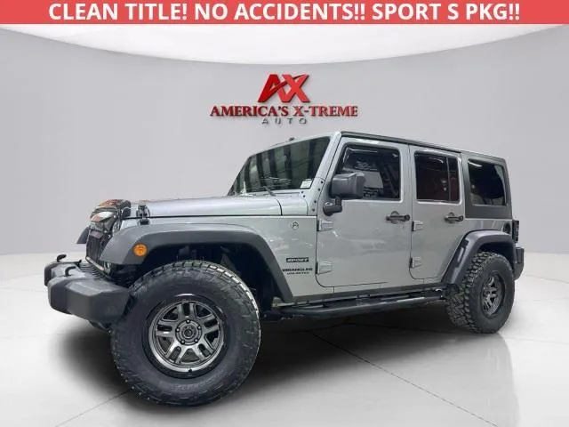 Photos of 2017 Jeep Wrangler Unlimited Sport for sale in Atlanta, GA at AX Auto Inc.