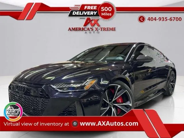 Black 2021 Audi RS 7 Premium Plus quattro for sale in Atlanta, GA